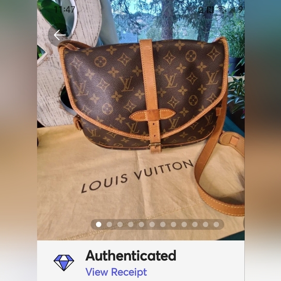 Louis Vuitton Saumur 30 Crossbody Shoulderbag GUC - Picture 13 of 15